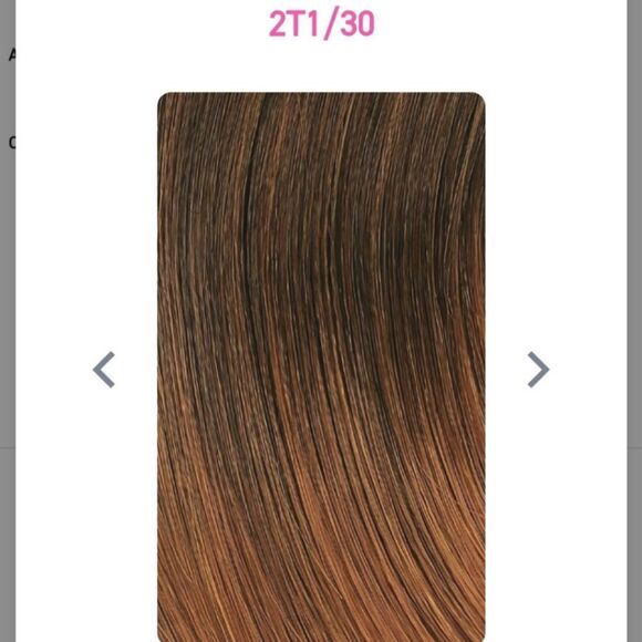 Beautiful bang and ponytail quick weave wig color 2T1/30 hair - Picture 6 of 10